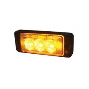 R65 3 LED Slimline Warning Light - 12/24V