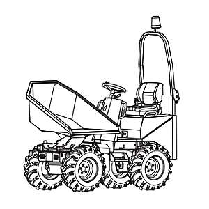 Thwaites MACH 202 Dumper Parts