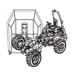 Thwaites MACH 374 Dumper Parts