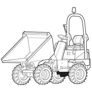 Thwaites MACH 320 Dumper Parts