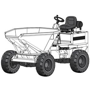 Thwaites MACH 416 Dumper Parts