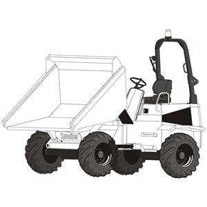 Thwaites MACH 490 Dumper Parts