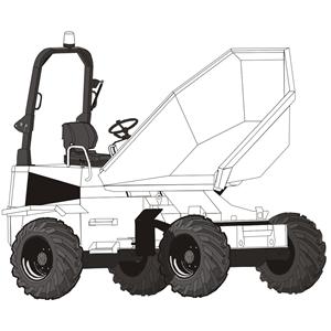 Thwaites MACH 566 Dumper Parts