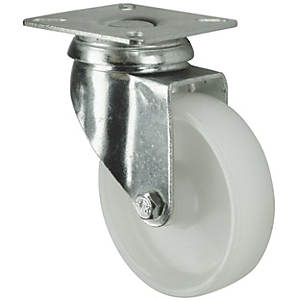 Swivel Castors - Rectangular Plate