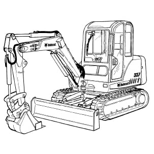 Bobcat X337 Mini Excavator Parts