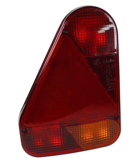 AJBA Vertical Rear Combination Lamp LH 12V with Fog