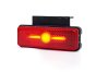 LED Rear Marker Lamp, Red, 10-30V GLO Effect, Bracket Mount, 24cm Lead