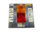 Rectangular Bulb Combination Trailer Lamp, 12V, Britax 9002.50 (MP6)