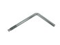 Jockey Wheel Clamp Handle 190mm XL for Knott & Ifor Williams 3500kg