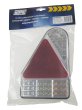 Triangle LED Rear Combination Lamp Left Hand 10-30V with Reflector