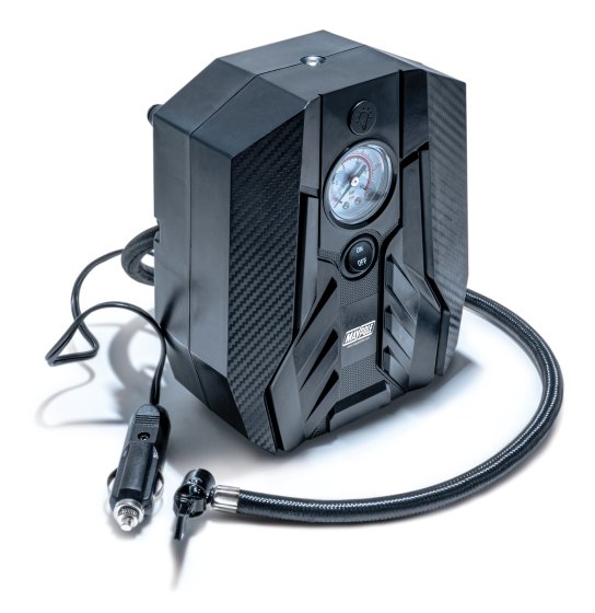 12V Compact Analogue Air Compressor, 15 L/Min With LED Light