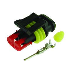 2-Way Male SuperSeal Connector Kit - Pack of 10