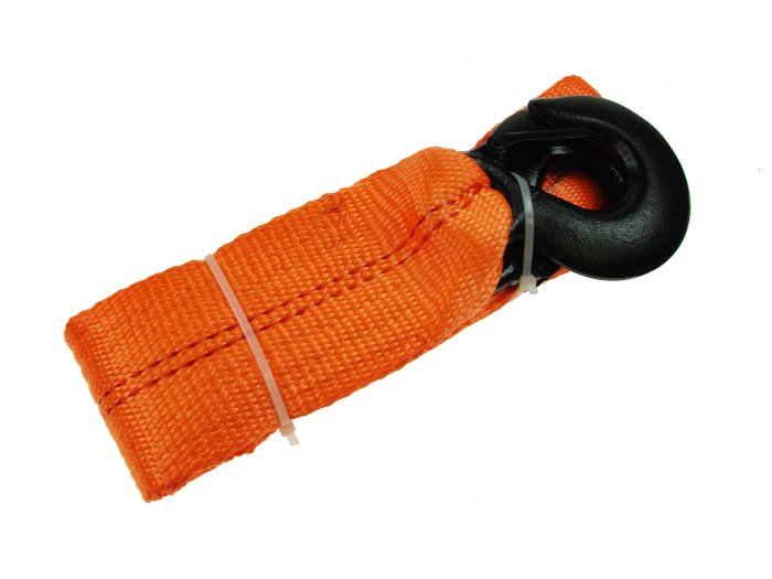 Recovery Tow Strap 3.5m x 75mm, 6.5 Tonne, With Hooks