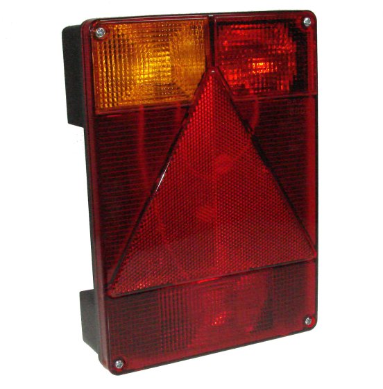 Left Hand Rear Combination Lamp, Bulb, 5-Pin, 12V, Radex 6800