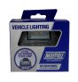 LED Number Plate Lamp 10-30V, IP66/68, Stud Mount, 17cm Cable (MP8222)