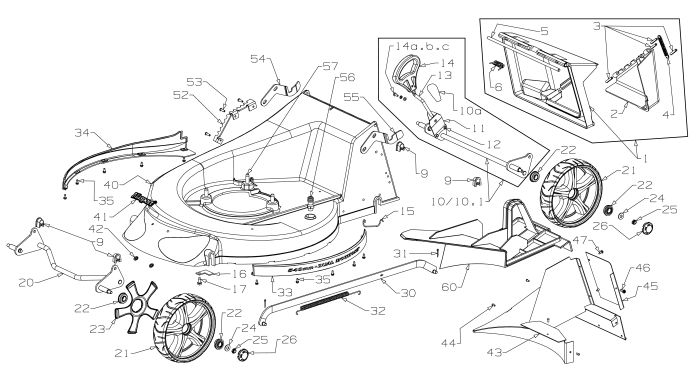 Deck Assembly for Masport 800AL