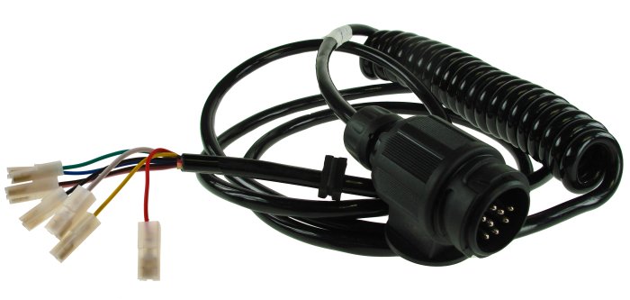 13 Pin Type Trailer Connecting Lead With Spade Terminals