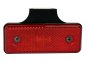 Slimline LED Rear Red Marker Lamp 12/24V, With Bracket & Reflector IP67