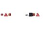 Trailer Light Board 1.215m With 6m Cable, European Left-Hand Fog