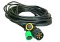 AJBA Trailer Lighting Harness 4m, 7-Pin Plug, 2 x 5-Pin Connectors