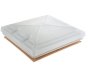Roof Hatch Ventilator 420 x 380mm Moulded Plastic, Cream