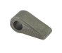 Tailboard Locking Bar Tab, Weld-On, For 20mm Bar, Self Colour