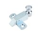 Pressed Steel End Slam Bolt, Nose-Down, 56 x 50mm, Zinc Plated