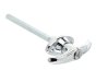 Locking T-Handle, Chrome, 94mm, 126 x 8mm Square, Mixed Keys