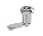 Quarter Turn Latch, 30mm Body, 8mm Square Insert, Chrome