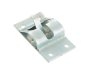 T-Bar Door Retainer Catch Plate, Zinc Plated Mild Steel