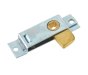 Budget Lock, Left Hand, 80.5 mm, Brass Tongue, Zinc Plated Case