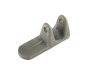Tailboard Forket, Weld-On, Ø20mm Shaft, 107.5mm Extended, Mild Steel