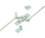 3 Point Rod Lock, Left Hand, 2310mm, Zinc Plated Steel