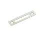 Budget Lock Striker Plate, Zinc Plated, 77 x 18 x 1.5 mm