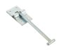 T-Bar Door Retainer, Mild Steel, Zinc Plated, 152 mm T‐Bar