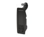 Raised Compression Latch, Black Locking (Mixed Keys), 109 x 33.5 mm