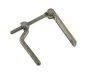 Ramp Fastener Assembly, Acme Thread 141mm, Mild Steel Self Colour