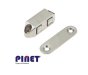 Magnetic Catch, Screw Fix, 4kg Pull, 49.5 x 16.5 x 15.5mm, Nickel Plated