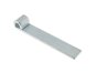 Tailboard Straight Strap Hinge, Zinc Plated, 152.5 x 30 x 6mm, Ø12.5mm
