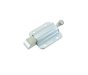 End Slam Bolt, Pressed Steel, Zinc Plated, 62 x 57 mm, With Rivet