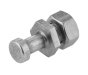 Anti-Burst Rotor Latch Striker Pin & Nut, M12 Thread, 42.5mm