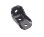 Pressed Steel Body Mounting Bracket, Black, 95 x 61 x 61 mm, 2x11 mm Holes