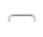 Aluminium Pull Handle, Polished, 102 mm Length, M5 Tapped Fixing