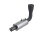 Weld-On Heavy Duty Shoot Bolt - 19 mm Pin, 27 mm Stroke, Self Colour