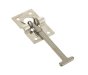 T-Bar Door Retainer, 304 Stainless Steel, Spring-Loaded, 123 x 40mm