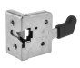 Anti-Burst Rotor Door Latch, Right Hand, Horizontal Release, Zinc Plated