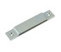 Rod Lock Keeper, 121 x 22.5 x 10 mm, Zinc Plated Mild Steel, 5 mm CSK