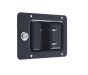 Locking Keyed Alike Compartment Latch, Black Powder Coated, 161 x 114.5 mm