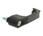Locking Push Button Handle, Black GRP, Keyed in Pairs, 175mm