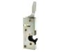 Single Rotor Latch Left Hand, Vertical Lever, 104x41x17.5mm, Zinc-Plated